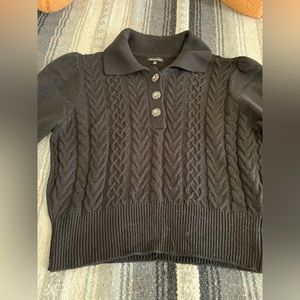 Black dressy sweater